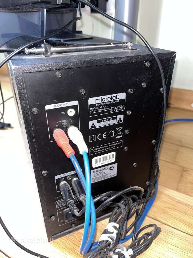 Microlab kolonėlės - nuotraukos Nr. 2