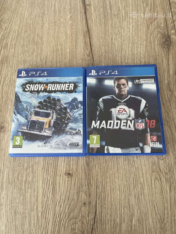 Pardavinėju playstaition žaidimą madden nfl 18