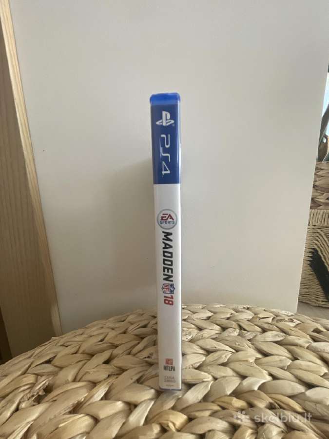 Pardavinėju playstaition žaidimą madden nfl 18 - nuotraukos Nr. 2