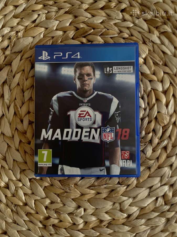 Pardavinėju playstaition žaidimą madden nfl 18 - nuotraukos Nr. 6