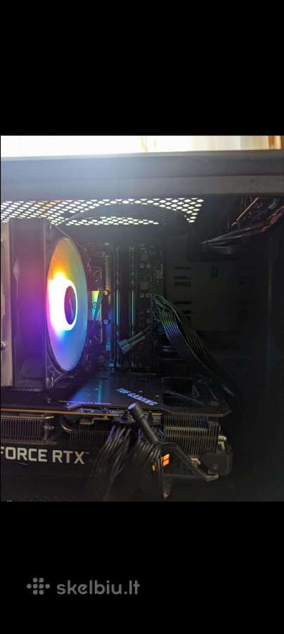 Gaming pc kompletas 3080/r5 + x34p 21:9 120hz. - nuotraukos Nr. 2