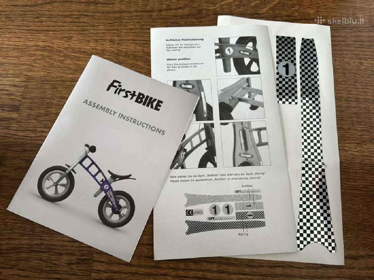 Firstbike Special Le balansinis dviratis 3.9kg - nuotraukos Nr. 7