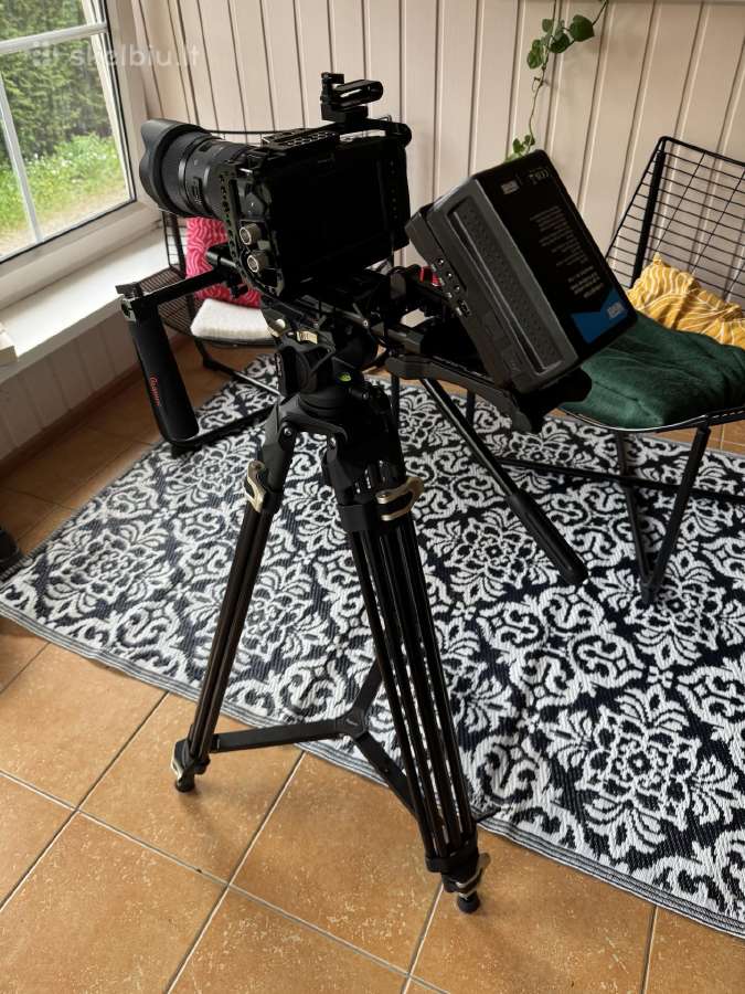 Blackmagic pocket cinema camera 6k su rig'u