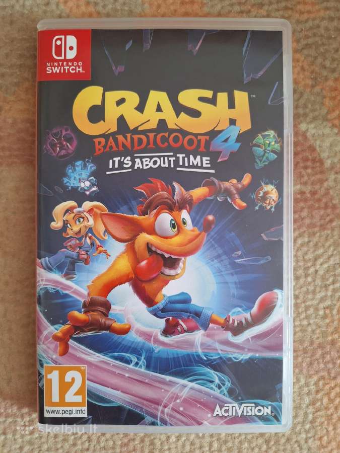 Crash bandicoot 4 IT's about time Nintendo switch
