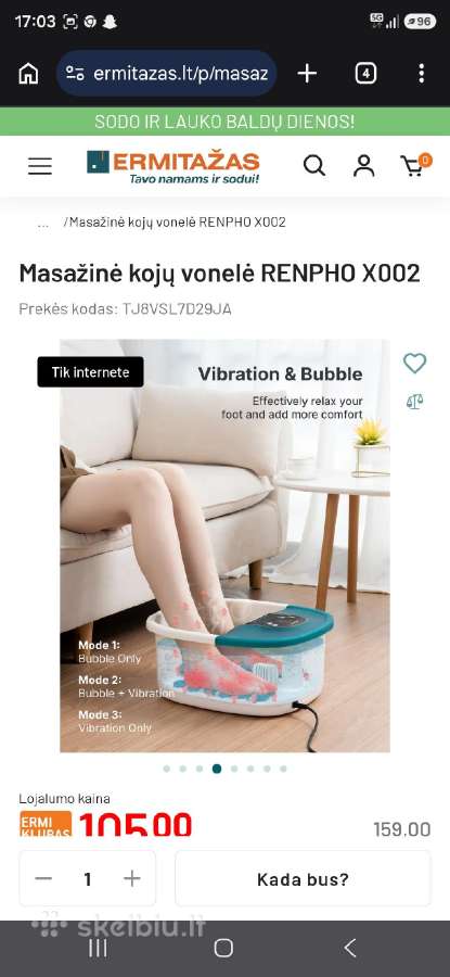 Pedu vonele nenaudota - nuotraukos Nr. 4