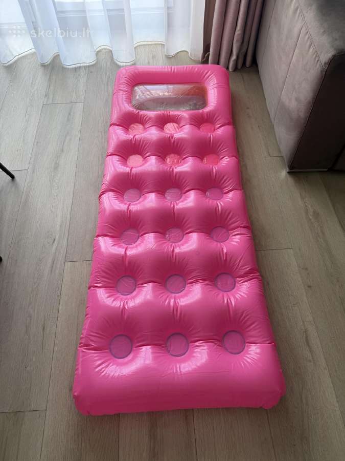 Rožinis pripučiamas baseino čiužinys - nuotraukos Nr. 4