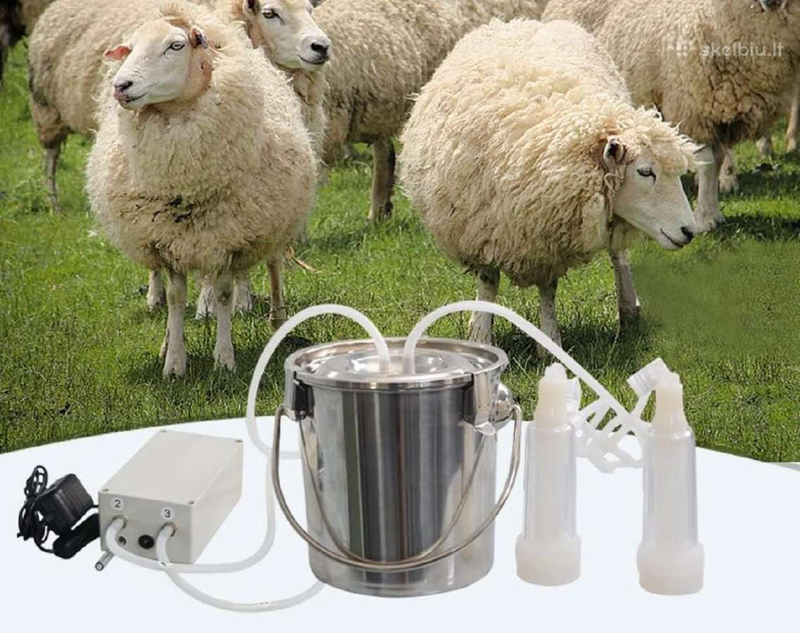 Melžimo aparatas ožkoms,avių pulsuoti 5l