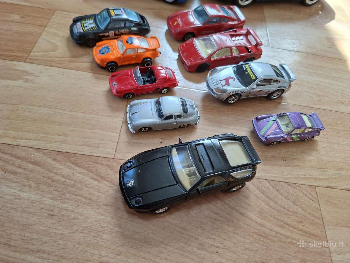 Porsche,lamborghini modeliukų rinkinys 9vnt.