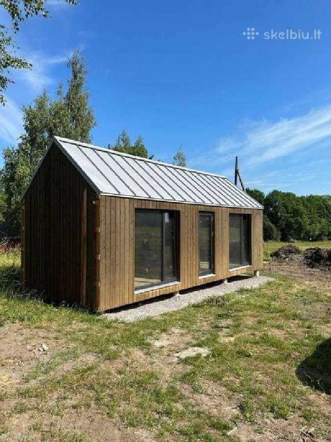 Moduliniai namai, sandėliukai be ilgų terminų