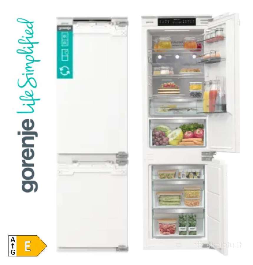 Integruojamas Gorenje Nrki517e82wf No Frost