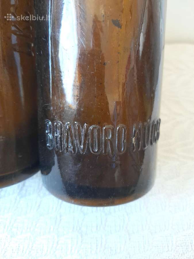 Prieškario Šiaulių "Gubernijos" buteliai - nuotraukos Nr. 5