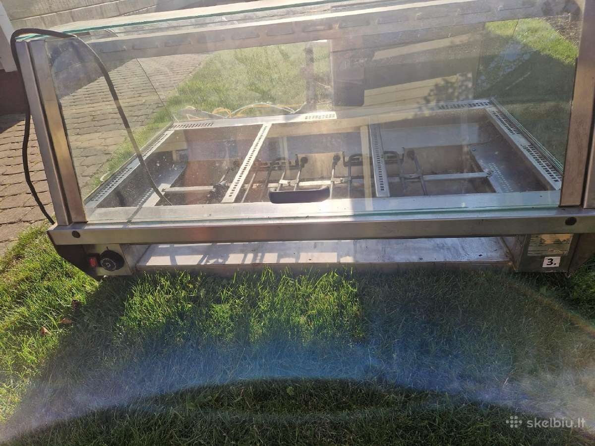 Šildoma elektrinė vitrina