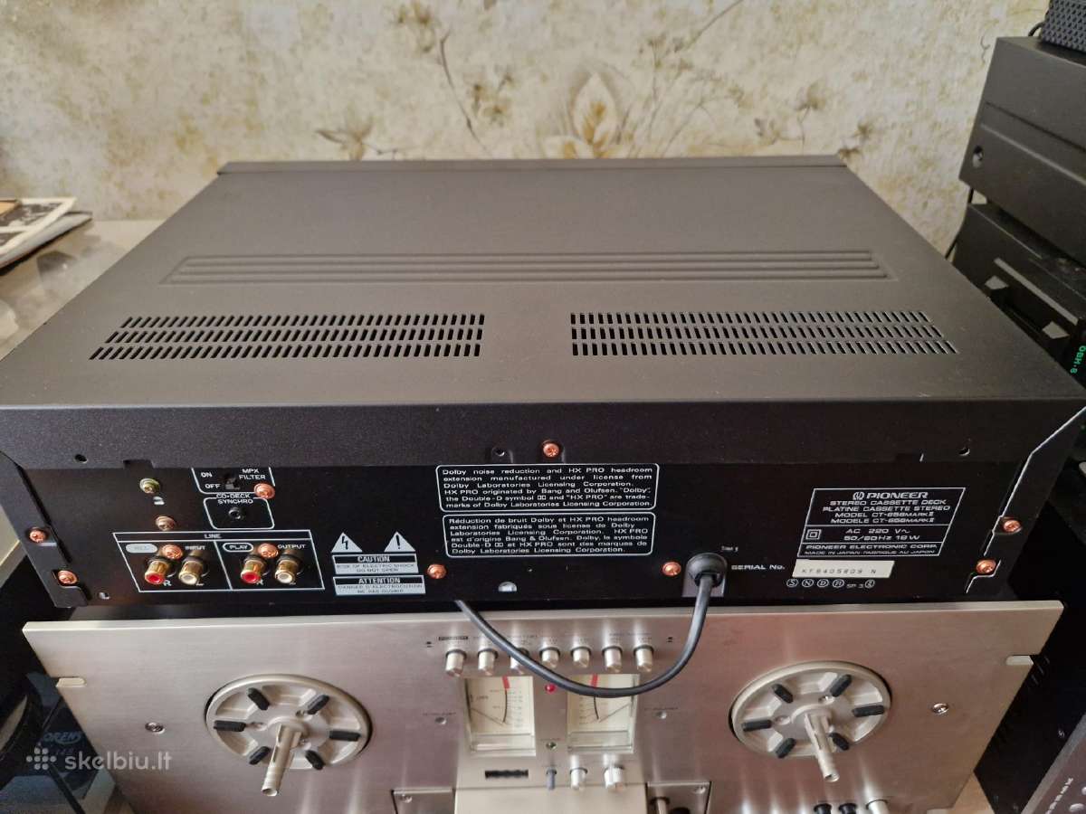 Pioneer Ct-656 Mk2 kasetinis magnetofonas - nuotraukos Nr. 5