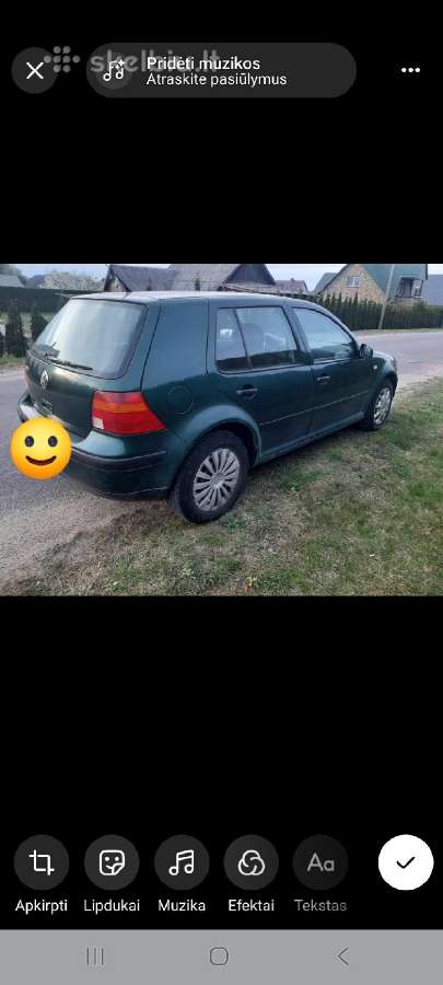 Automobilis VW golf - nuotraukos Nr. 3