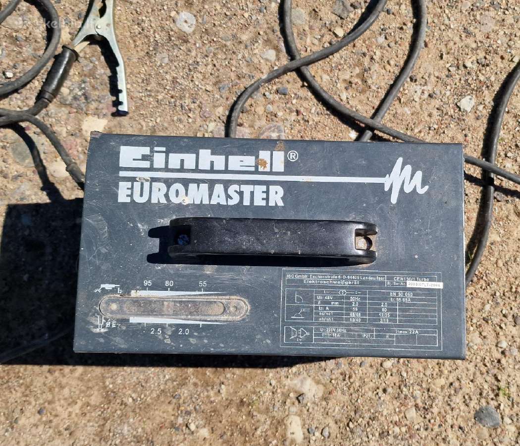 Mma suvirinimo aparatas Einhell Cen 150/1 Turbo - nuotraukos Nr. 2