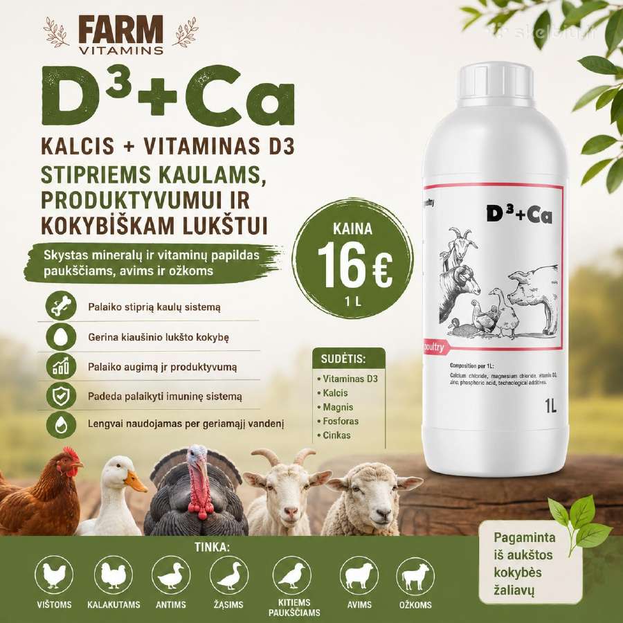 Kombinuoti pašarai Deheus, papildai, įranga. - nuotraukos Nr. 21