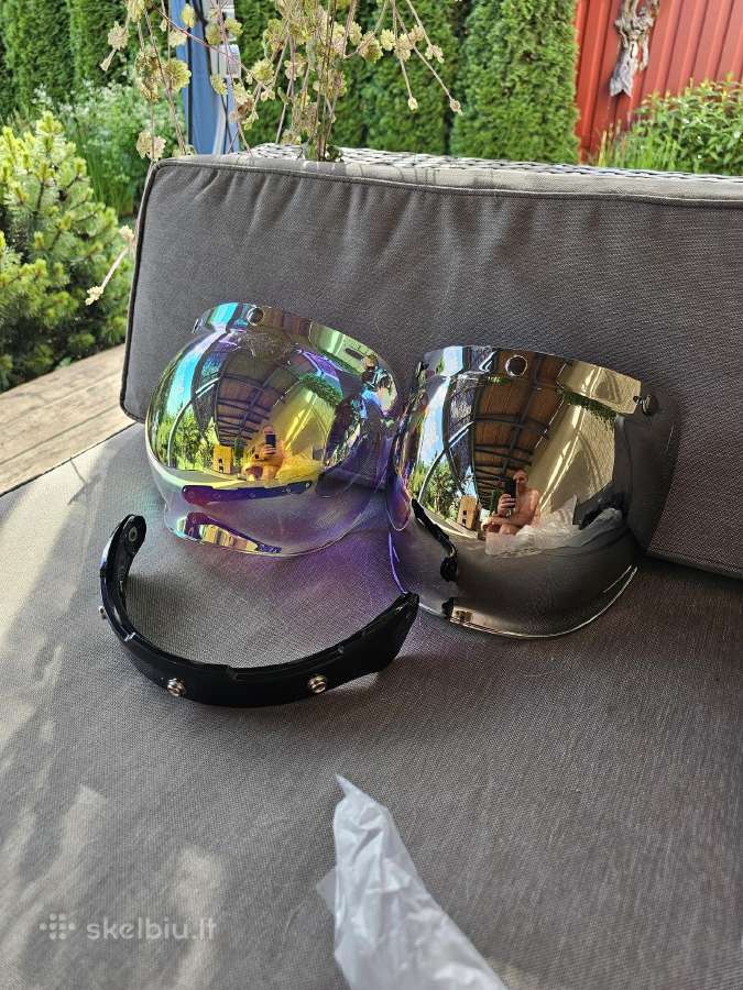 Bubble stiliaus šalmo stikliukus