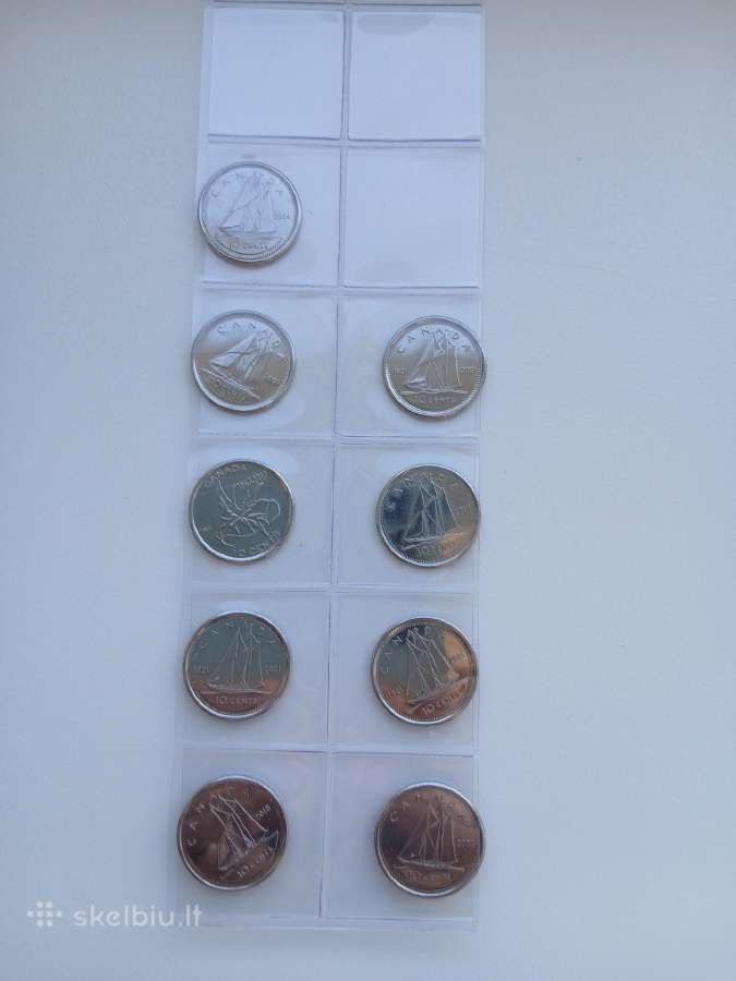 Canada Unc 10 cnt - nuotraukos Nr. 2