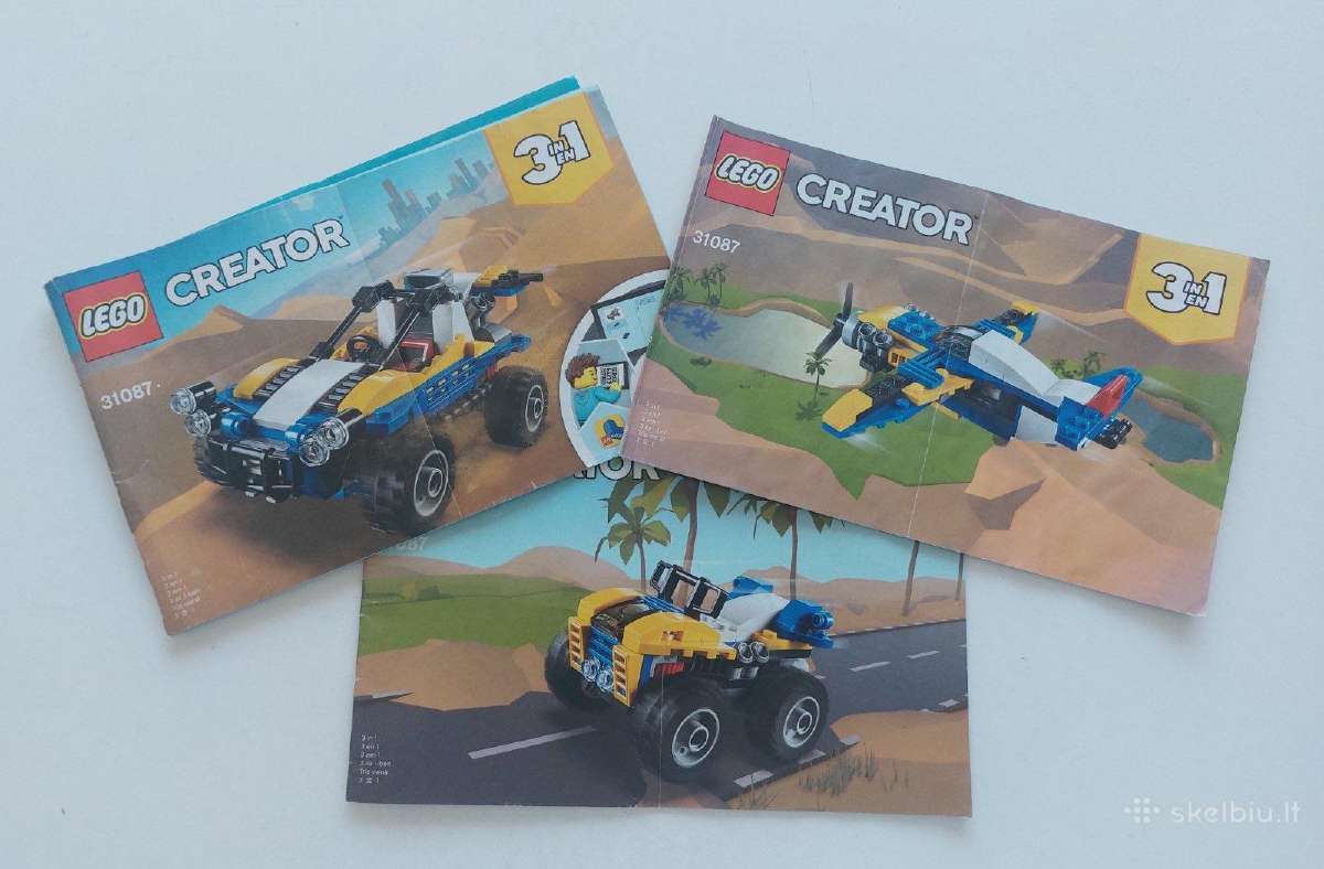 Lego Creator 31092 ir 31087 - nuotraukos Nr. 3