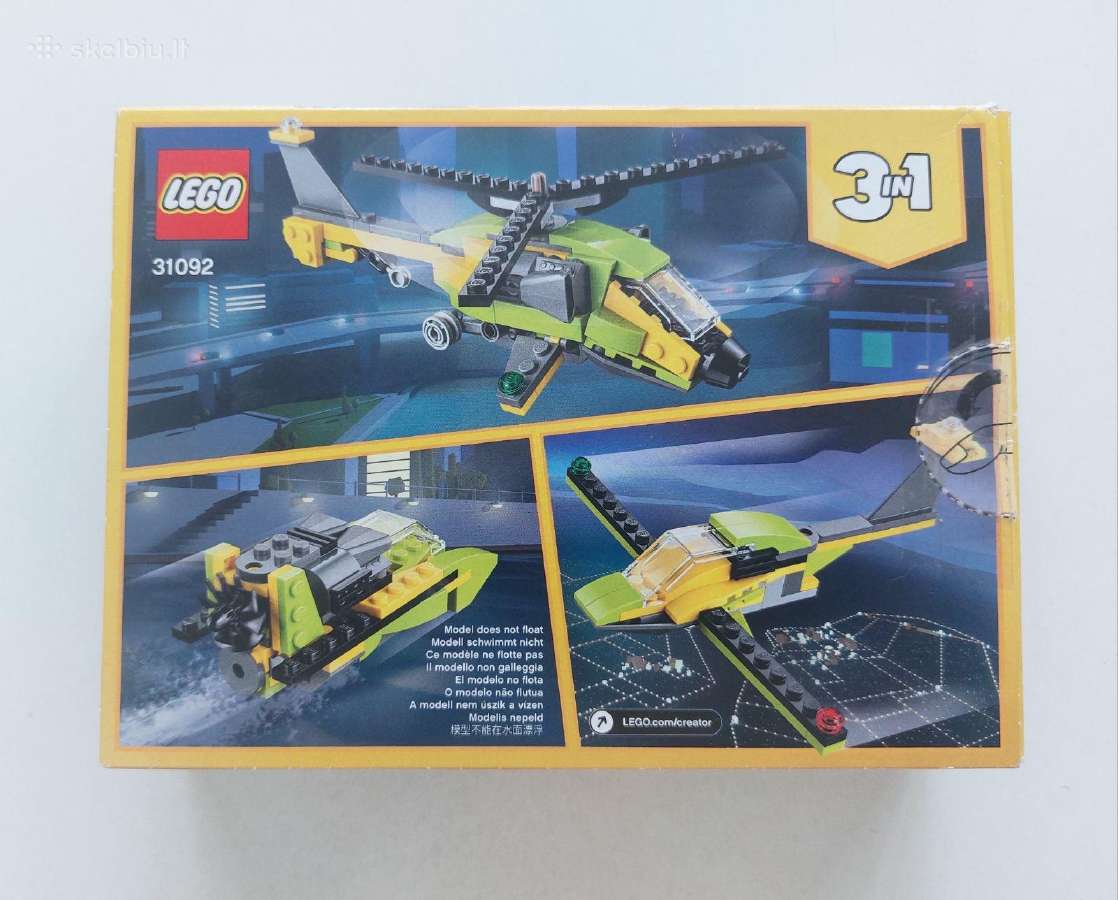 Lego Creator 31092 ir 31087 - nuotraukos Nr. 7