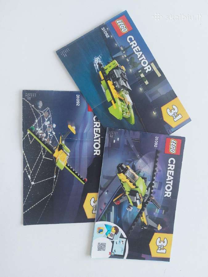 Lego Creator 31092 ir 31087 - nuotraukos Nr. 8
