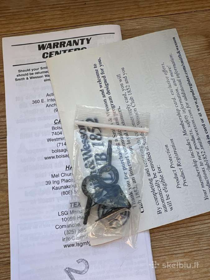 S&w raktai