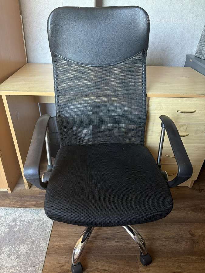 Rašomasis stalas su kėde - nuotraukos Nr. 2