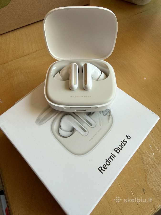 Redmi Buds 6 belaides ausines (Cloud White)