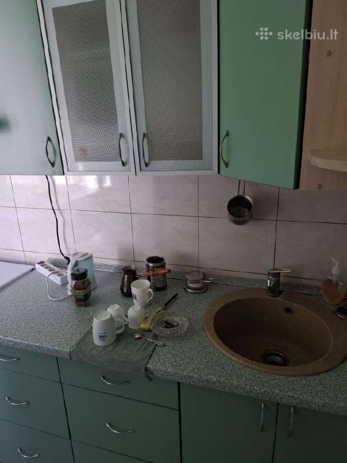 Virtuvės baldų komplektas su gartraukiu