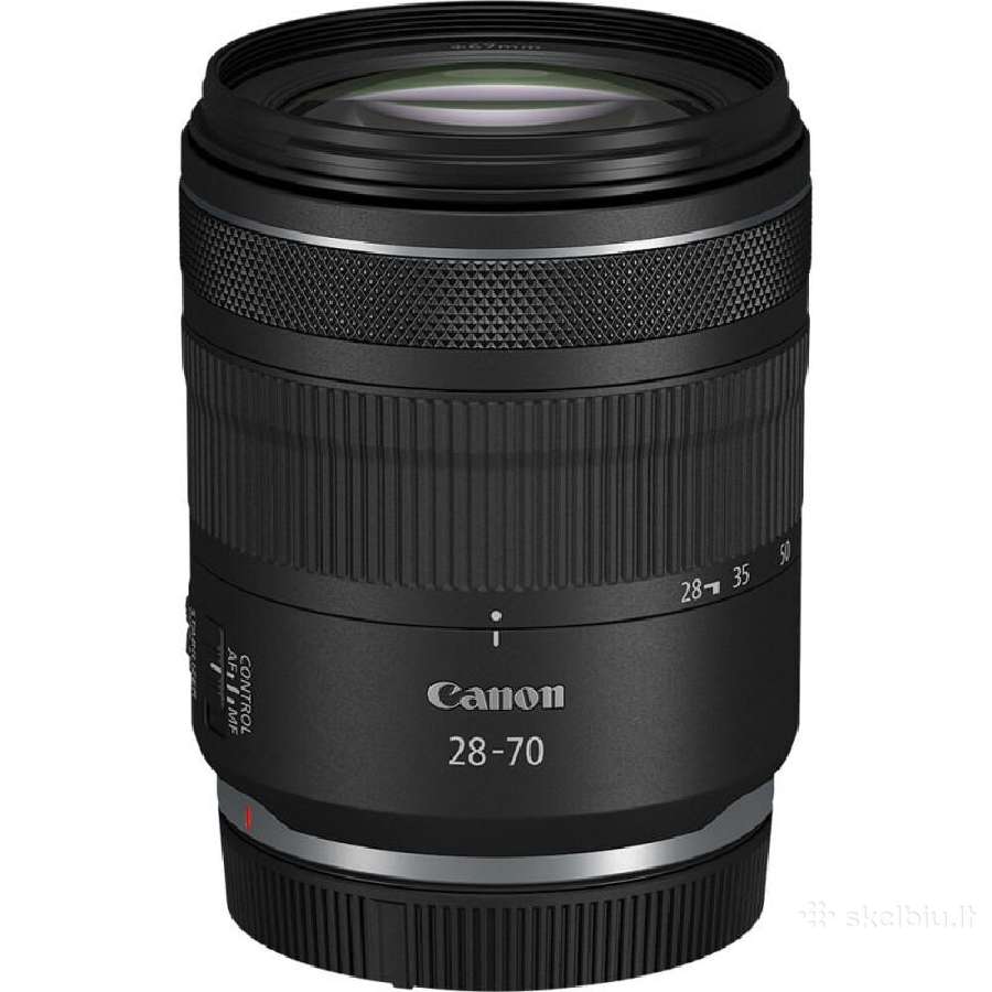 Naujas Canon Rf 28–70mm F/2.8 Is Stm objektyvas