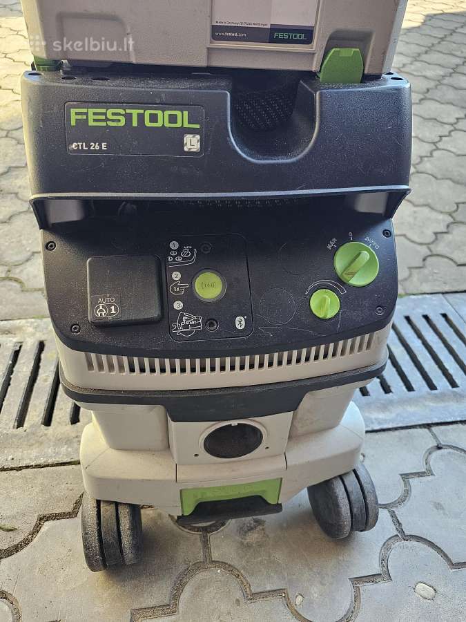 Festool Ctl 26 E Cleantec su siurbimo antgaliais. - nuotraukos Nr. 2