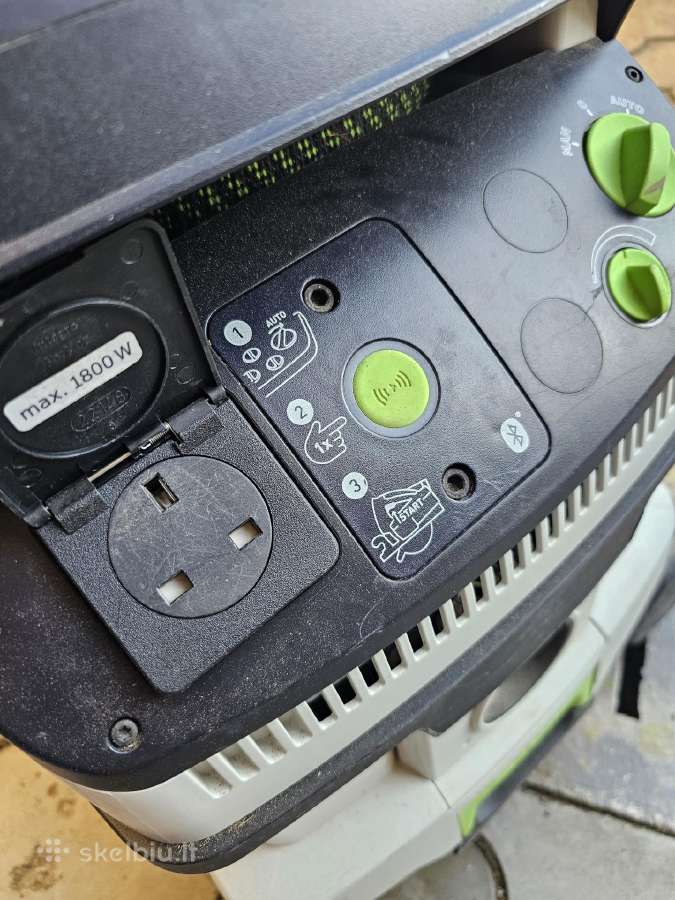 Festool Ctl 26 E Cleantec su siurbimo antgaliais. - nuotraukos Nr. 3