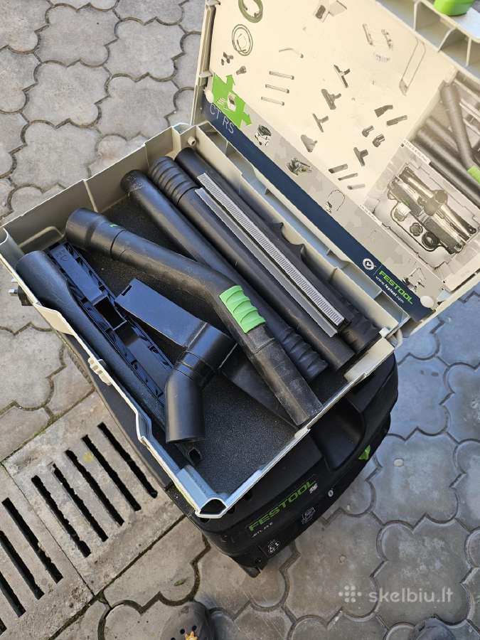 Festool Ctl 26 E Cleantec su siurbimo antgaliais. - nuotraukos Nr. 4