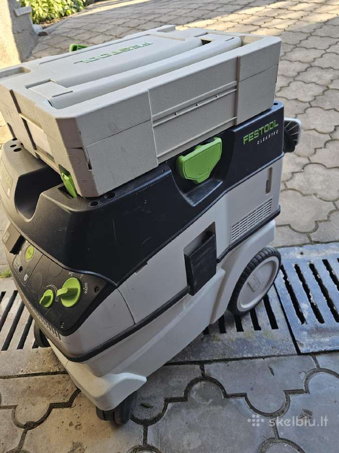 Festool Ctl 26 E Cleantec su siurbimo antgaliais. - nuotraukos Nr. 5