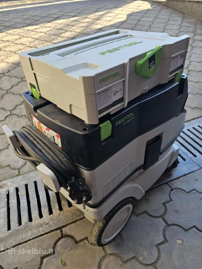 Festool Ctl 26 E Cleantec su siurbimo antgaliais. - nuotraukos Nr. 6