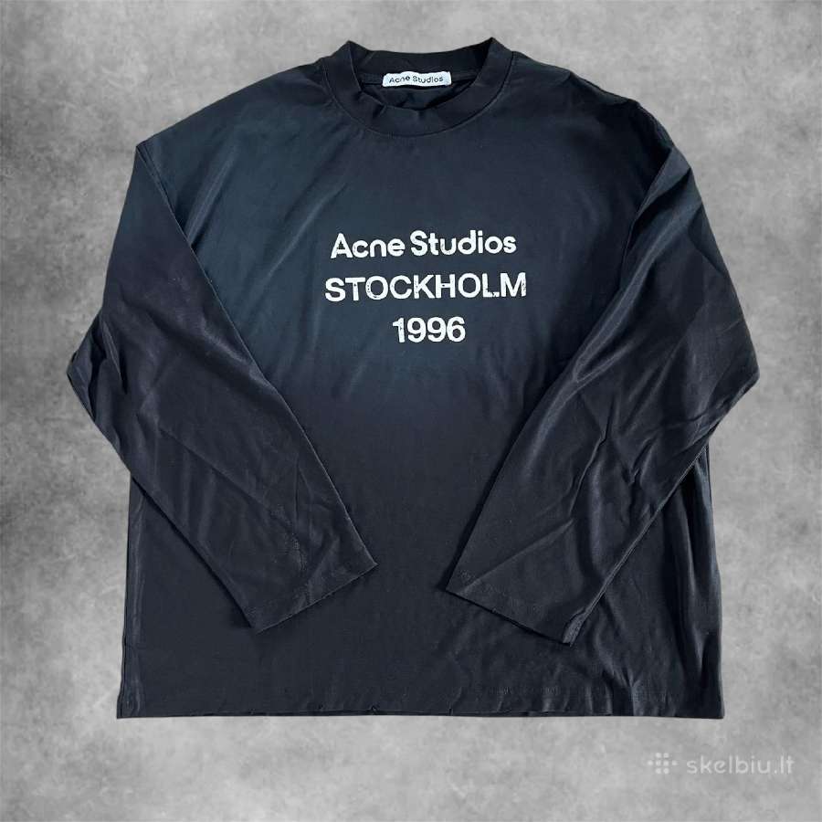 Ilgarankoviai marškinėliai „Acne Studios Stockholm