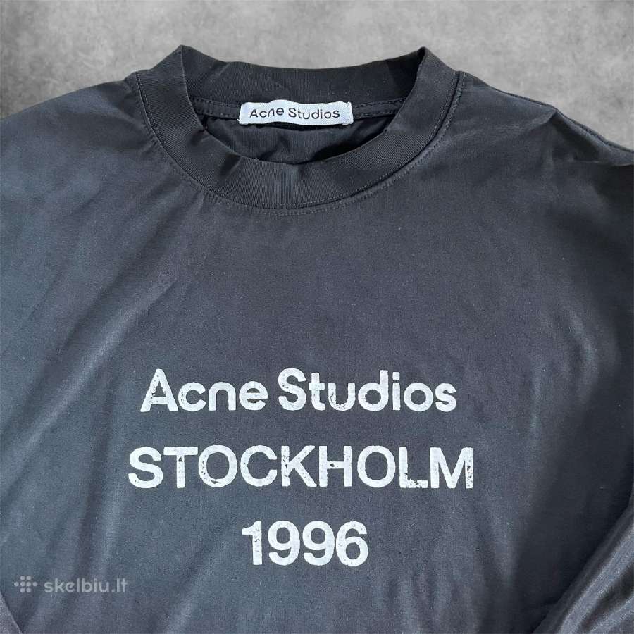 Ilgarankoviai marškinėliai „Acne Studios Stockholm - nuotraukos Nr. 2