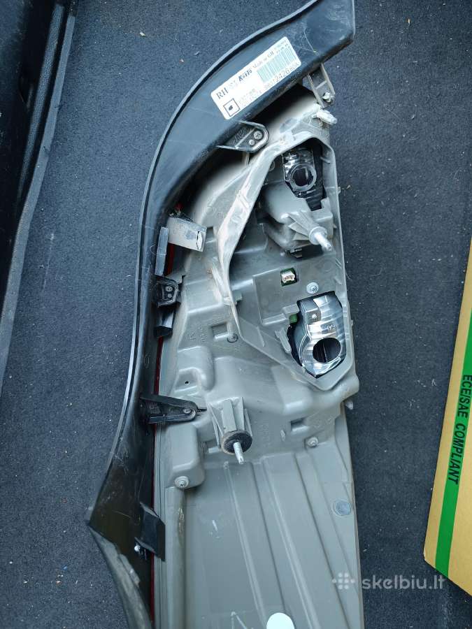 Peugeot 508 galinė lempa - nuotraukos Nr. 2