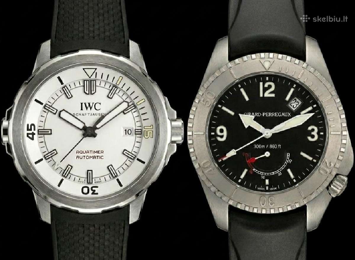 Iwc ir Gp legendiniai daiveriai