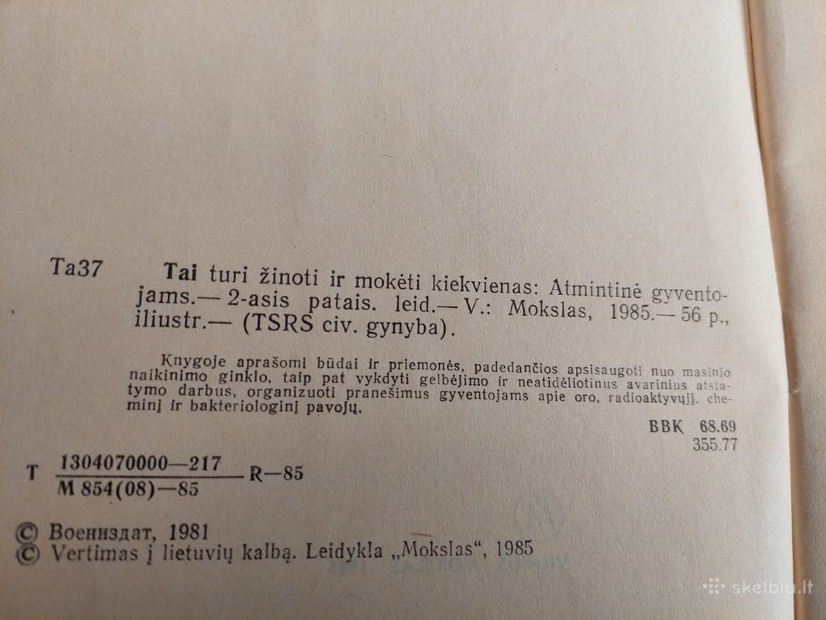Tai turi žinoti ir mokėti kiekvienas - nuotraukos Nr. 3