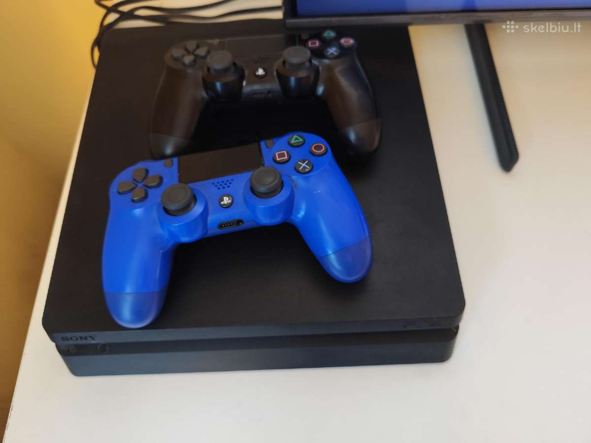 Parduodamas ps4 slim 1tb