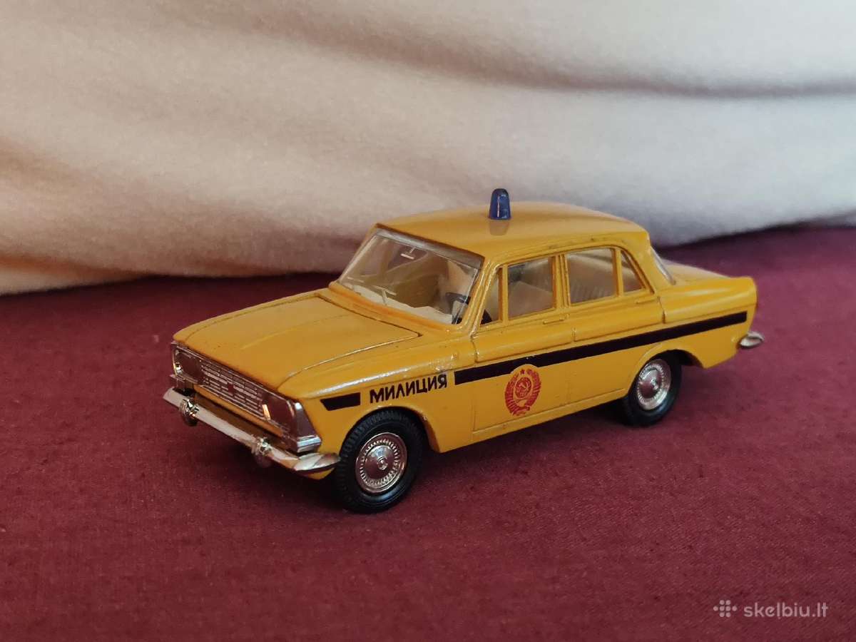 1:43 Moskvich 412 milicija a8 ussr - nuotraukos Nr. 3