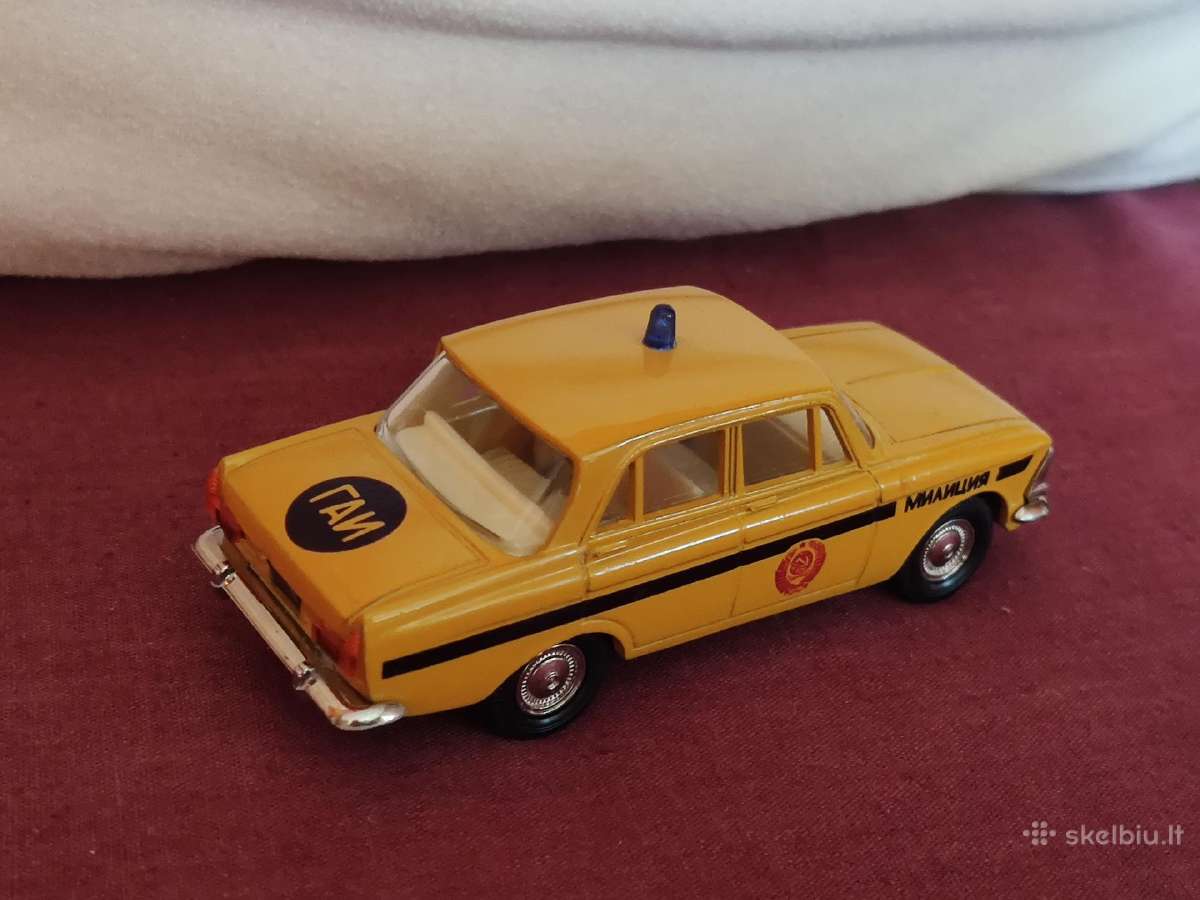 1:43 Moskvich 412 milicija a8 ussr - nuotraukos Nr. 4