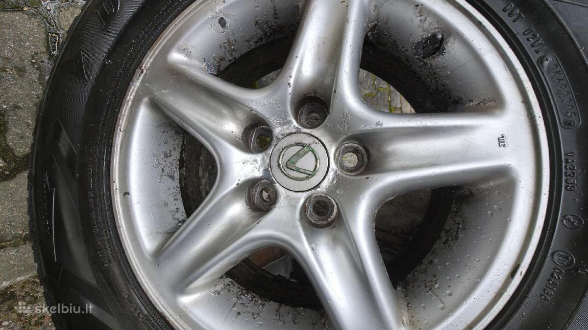 Lieti ratlankiai Lexus su M+s trimis padangomis. - nuotraukos Nr. 4