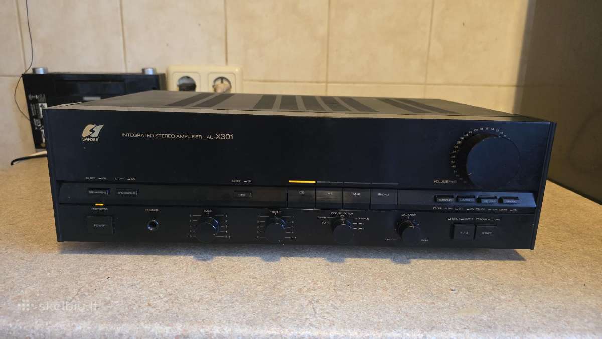 Sansui Au-x301 stereo stiprintuvas