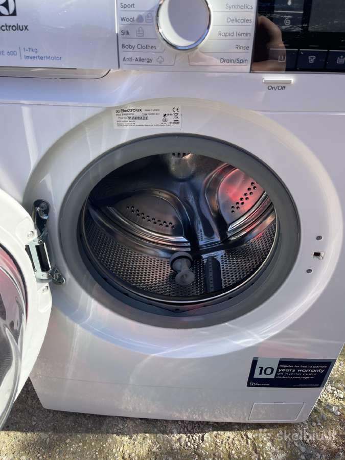 Skalbimo mašina Electrolux 7kg, 45cm gylis - nuotraukos Nr. 7