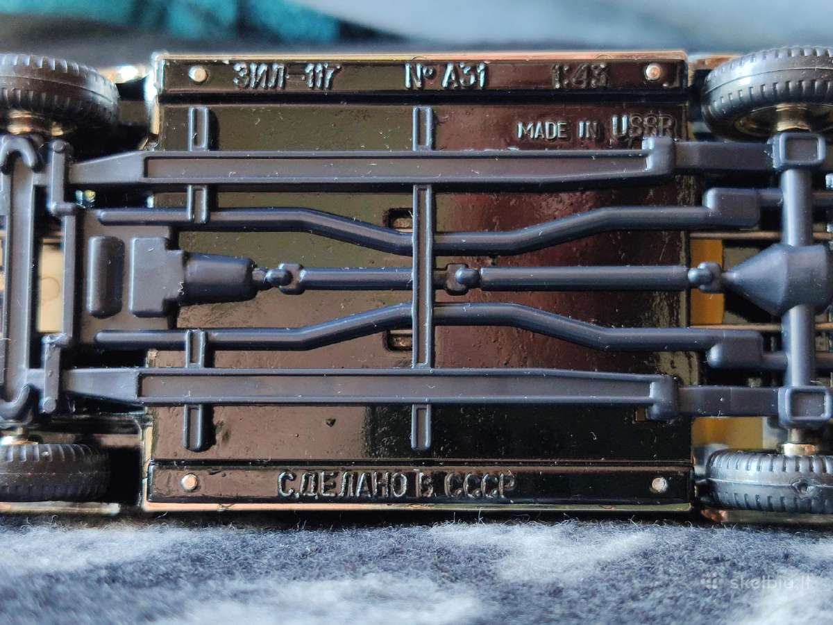 1:43 zil 117 a31 ussr - nuotraukos Nr. 5