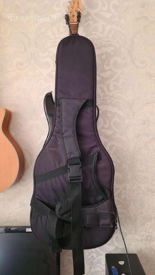 Elektrinė gitara Johnson, procesorius ir dėklas - nuotraukos Nr. 4