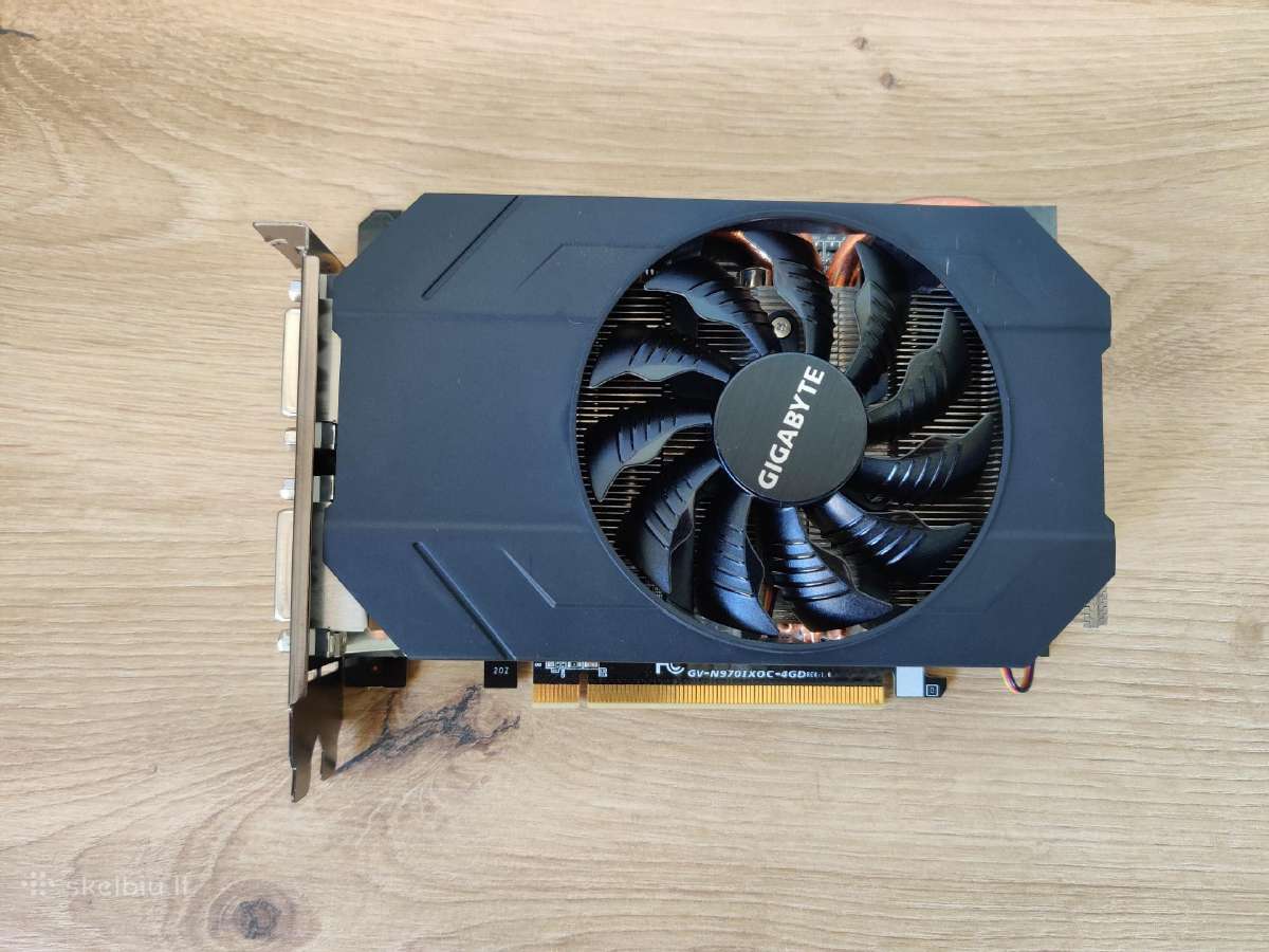 Vaizdo plokštė Gigabyte Gtx970 4gb