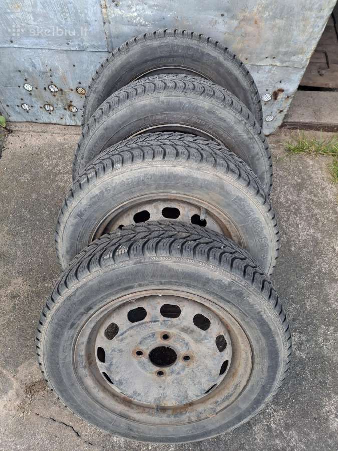 Padangos su ratlankiais 108x4 R14